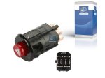 DT Spare Parts - Hazard warning switch, without bulb, 12 V, 2 W, 10 poles - 4.90719