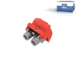 DT Spare Parts - Palm coupling, red lid, M16 x 1,5, 10 bar - 2.46054