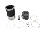 DT Spare Parts - Piston with liner, D: 128 mm - 4.90955