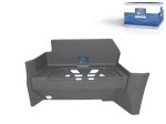 DT Spare Parts - Step well case, lower left - 4.71497