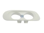 DT Spare Parts - Bumper cover, auxiliary lamp, right, white - 5.16211