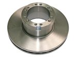 DT Spare Parts - Brake disc, D: 330 mm, 12 bores, P: 138 mm, M12 x 1,75, H: 123 mm, S: 34 mm, s: 28 mm - 5.21223