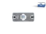 DT Spare Parts - Side marking lamp, white, Lb: 84 mm, L: 110 mm, H: 50 mm, T: 18 mm - 5.81275