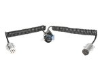 DT Spare Parts - Electrical adapter coil, 24 V, L: 3.5 m, 7 poles, ISO 1185/N, 7 poles, ISO 3731/S, 15 poles, ISO 12098 - 5.77044