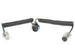 DT Spare Parts - Electrical adapter coil, 24 V, L: 3.5 m, 7 poles, ISO 1185/N, 7 poles, ISO 3731/S, ISO 12098, 15 poles - 5.77045