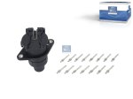 DT Spare Parts - Socket, screw connection, 24 V, ?: 90 °, ISO 12098, 15 poles - 5.77079