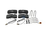 DT Spare Parts - Disc brake pad kit, W: 205 mm, S: 30 mm, H: 97 mm - 5.92121