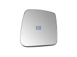 DT Spare Parts - Mirror glass, wide view mirror, right, heated, R: 300 mm - 6.75128