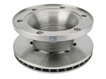 DT Spare Parts - Brake disc, D: 322 mm, 6 bores, P: 245 mm, S: 30 mm - 6.61002