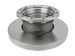 DT Spare Parts - Brake disc, D: 434 mm, 12 bores, P: 256 mm, S: 45 mm - 6.61006