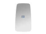 DT Spare Parts - Mirror glass, main mirror, heated, R: 1800 mm, L: 373 mm, W: 183 mm - 6.75103