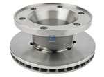 DT Spare Parts - Brake disc, D: 304 mm, 6 bores, P: 205 mm, S: 30 mm - 6.61001