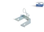 DT Spare Parts - Bracket, Tire chock, W: 120 mm - 9.67353