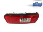 DT Spare Parts - Tail lamp, left, with license plate lamp - 7.25431SP