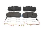 DT Spare Parts - Disc brake pad kit, W: 250 mm, S: 30 mm, H: 118 mm - 6.95101