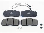 DT Spare Parts - Disc brake pad kit, W: 250 mm, S: 28 mm, H: 118 mm - 6.95105