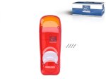 DT Spare Parts - Tail lamp glass, L: 350 mm, H: 130 mm - 6.86104