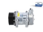 DT Spare Parts - Compressor, air conditioning, 24 V, 10 PK, DP: 119 mm, 10 grooves - 1.00208