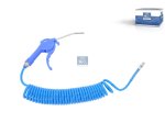 DT Spare Parts - Compressed air spray gun, D1: 6 mm, D2: 9 mm, L: 4 m - 9.61056
