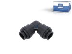DT Spare Parts - Elbow connector, plastic, D: 12 mm - 9.85842 - 10 Pack