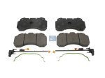 DT Spare Parts - Disc brake pad kit, W: 214 mm, S: 25 mm, H: 112 mm - 6.95109