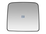 DT Spare Parts - Mirror glass, wide view mirror, left, heated, R: 300 mm - 3.86114