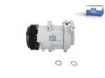 DT Spare Parts - Compressor, air conditioning, oil filled, 12 V, 7 PK, DP: 130 mm - 13.72000
