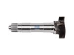 DT Spare Parts - Brake camshaft, right, D: 45 mm, L1: 256 mm, L2: 226 mm, L3: 206 mm, 27 teeth - 6.60181
