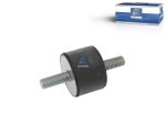 DT Spare Parts - Rubber buffer, D: 39.5 mm, M10 x 1,5, LTh: 25 mm, H: 28 mm - 6.37273 - 2 Pack