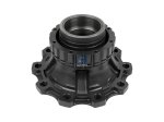 DT Spare Parts - Wheel hub, without bearings, without ABS ring, d1: 125 mm, d2: 125 mm, D: 383 mm, 10 bores, b: 25 mm, H: 165.5 mm - 2.65226