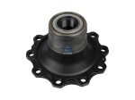 DT Spare Parts - Wheel hub, with bearing, d1: 125 mm, d2: 125 mm, D: 384 mm, 10 bores, b: 25 mm, H: 164.5 mm - 6.54011