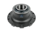 DT Spare Parts - Wheel hub, with bearing, d1: 180 mm, d2: 170 mm, D: 369 mm, 10 bores, b: 22 mm, H: 217 mm - 3.67615