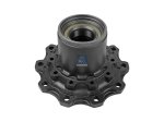 DT Spare Parts - Wheel hub, with bearing, d1: 140 mm, d2: 140 mm, D: 380 mm, 10 bores, b: 22 mm, P: 335 mm, H: 212.5 mm - 4.64654