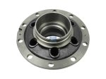 DT Spare Parts - Wheel hub, without bearings, d1: 140 mm, d2: 160 mm, D: 376.5 mm, 10 bores, b: 25 mm, H: 210 mm - 6.54002