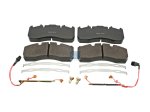 DT Spare Parts - Disc brake pad kit, W: 216 mm, S: 29 mm, H: 97 mm - 6.95113