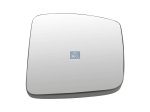DT Spare Parts - Mirror glass, wide view mirror, right, heated, R: 300 mm - 4.64833