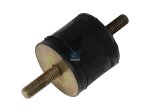 DT Spare Parts - Rubber buffer, D: 50 mm, M10 x 1,5, L: 113 mm, H: 45 mm - 3.25093 - 2 Pack