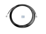 DT Spare Parts - Hose line, cabin tilt, with connections, D: 5.9 mm, D: 6 mm, M12 x 1,5, M12 x 1,5, L: 4000 mm, L1: 240 mm, 250 bar - 4.80365SP