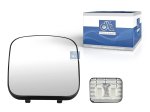 DT Spare Parts - Mirror glass, wide view mirror, heated, R: 300 mm - 4.64835