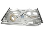 DT Spare Parts - Window regulator, left, with support panel - 4.63378