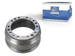 DT Spare Parts - Brake drum, D: 419 mm, 10 bores, b: 25 mm, P: 335 mm, d: 285 mm, H: 228 mm, B: 168 mm - 5.21281
