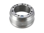 DT Spare Parts - Brake drum, D: 419 mm, 10 bores, b: 33 mm, P: 335 mm, d: 285 mm, H: 230 mm, B: 164 mm - 5.21209