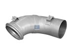 DT Spare Parts - Exhaust pipe, L: 350 mm - 2.14832
