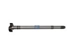 DT Spare Parts - Brake camshaft, left, D: 42 mm, L1: 631.8 mm, L3: 587.5 mm, 10 teeth - 10.23101