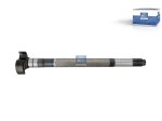 DT Spare Parts - Brake camshaft, left, D: 42 mm, L1: 569.8 mm, L3: 525.5 mm, 10 teeth - 10.23103