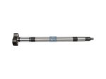 DT Spare Parts - Brake camshaft, left, D: 42 mm, L1: 676 mm, L3: 557.5 mm, 10 teeth - 10.13103