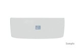 DT Spare Parts - Windshield, green, single package, L: 1884 mm, W: 760 mm - 4.65625