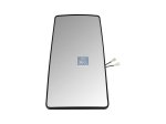 DT Spare Parts - Mirror glass, main mirror, heated, R: 2100 mm - 3.86553
