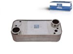 DT Spare Parts - Oil cooler, retarder, L: 411 mm, W: 176 mm, T: 99 mm - 1.18421
