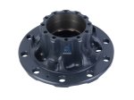 DT Spare Parts - Wheel hub, without bearings, d1: 148 mm, d2: 148 mm, D: 384 mm, 10 bores, b: 25 mm, H: 192 mm - 2.65278